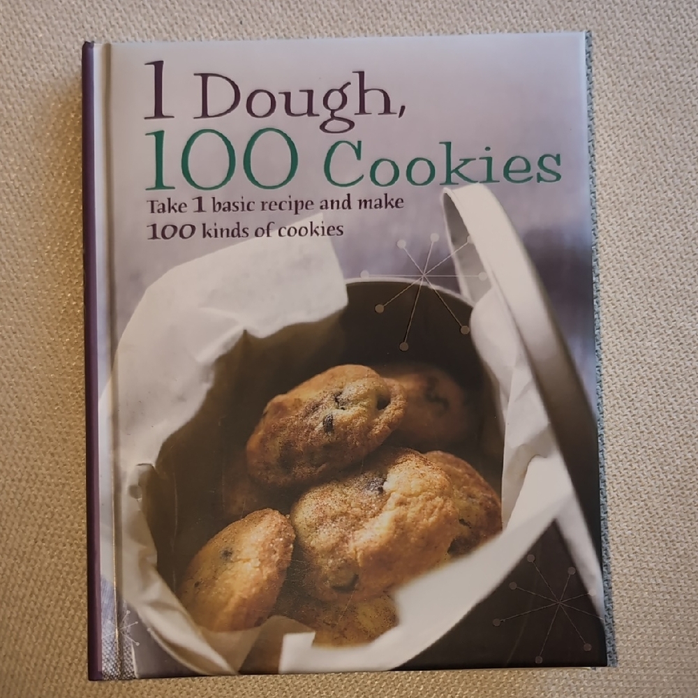 🏠 1 Dough, 100 Cookies Book